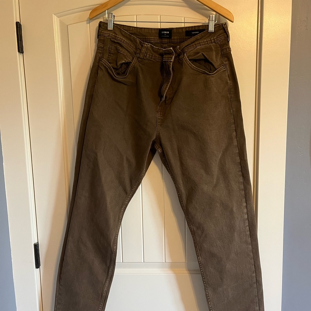 Brown Casual Men’s Size 34 Cotton On Pants